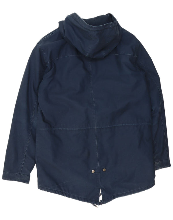Carhartt Parka à capuche pour homme UK 42 XL Bleu marine Polyester