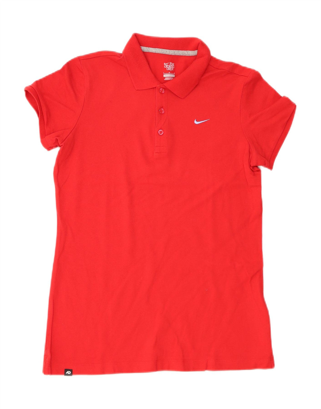 Nike Polo Femme UK 16 Grand Rouge Coton