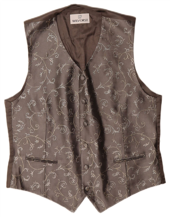 Gilet pour homme Wilvorst Petit Gris Fleuri