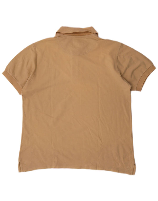 Murphy & Nye Polo coupe classique pour homme en coton beige Large
