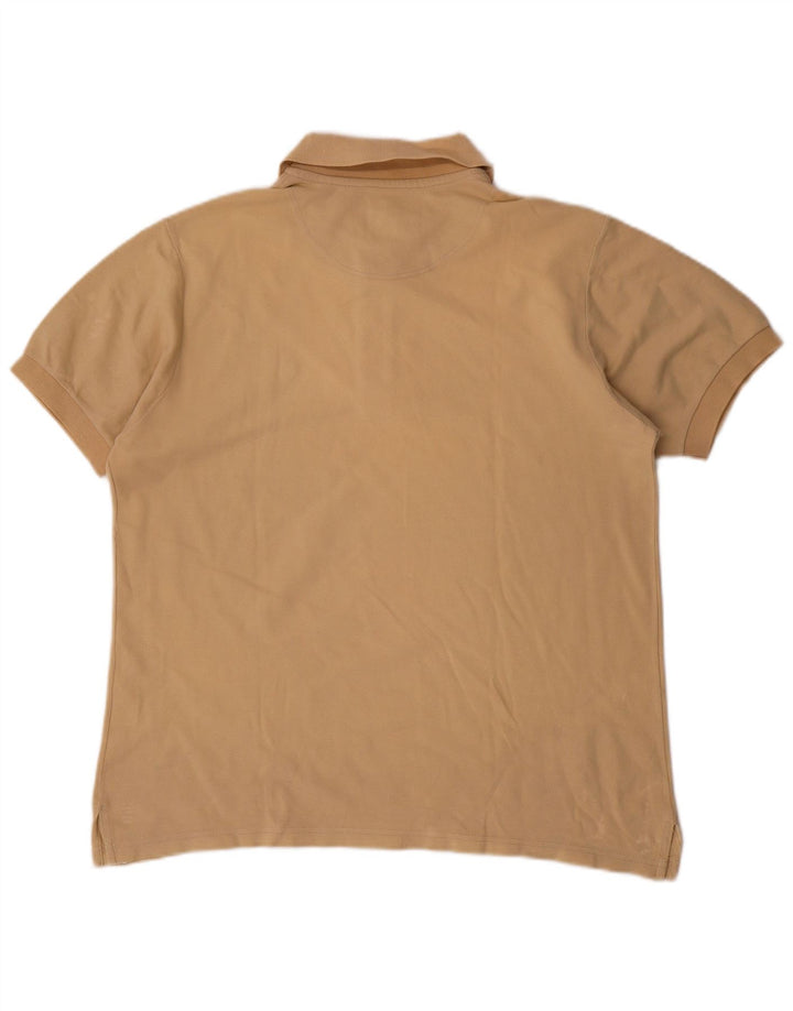 Murphy & Nye Polo coupe classique pour homme en coton beige Large