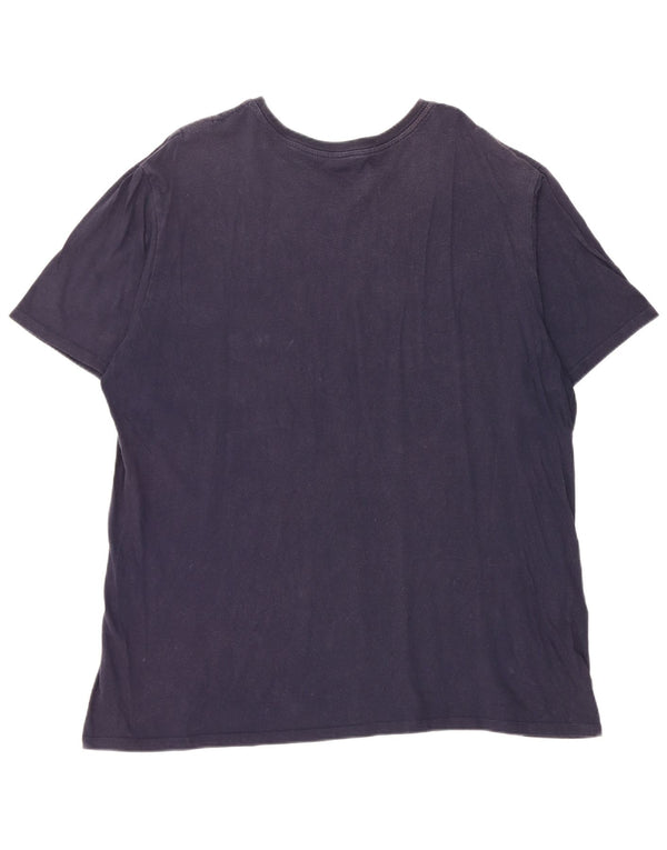 Nike T-shirt graphique coupe athlétique pour homme 2XL Bleu marine
