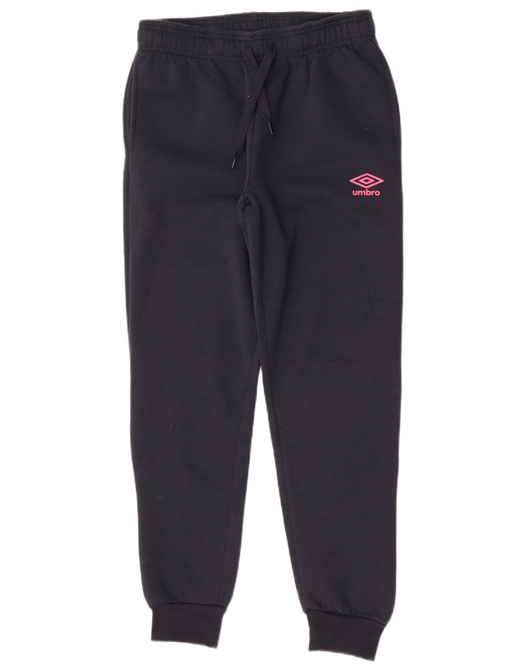 Umbro Pantalon de survêtement pour femme Joggers UK 12 Bleu marine moyen Coton