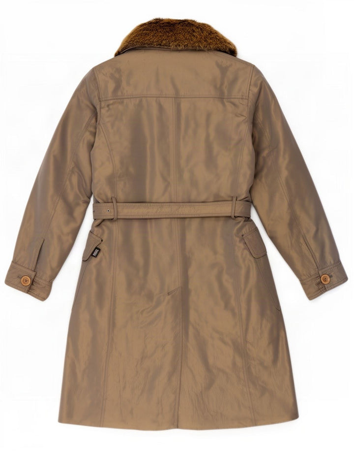 Gianfranco Ferre Trench-Coat Femme UK 12 Gris Moyen