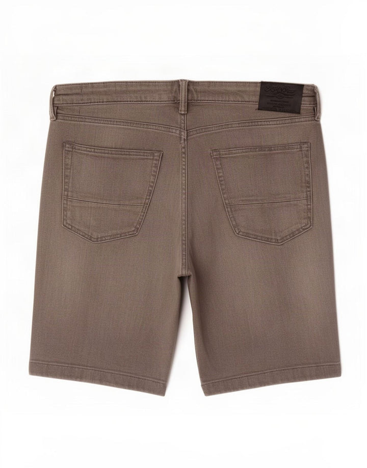 Marks & Spencer Short en jean pour homme W36 Large Gris Coton