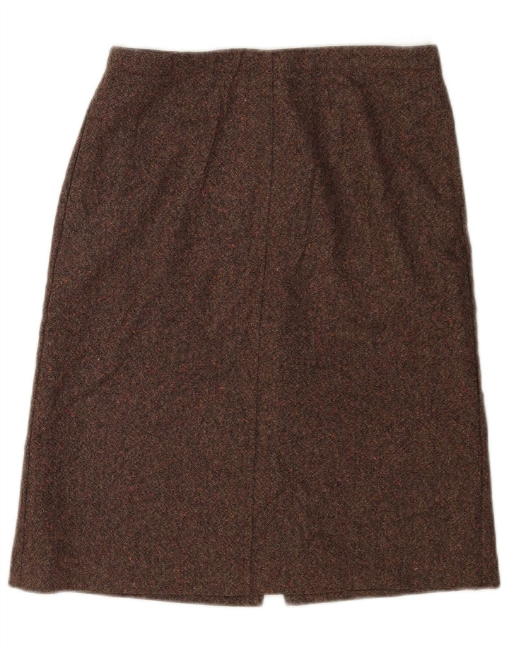 J. Crew Jupe Midi Femme W28 Marron Moyen Moucheté