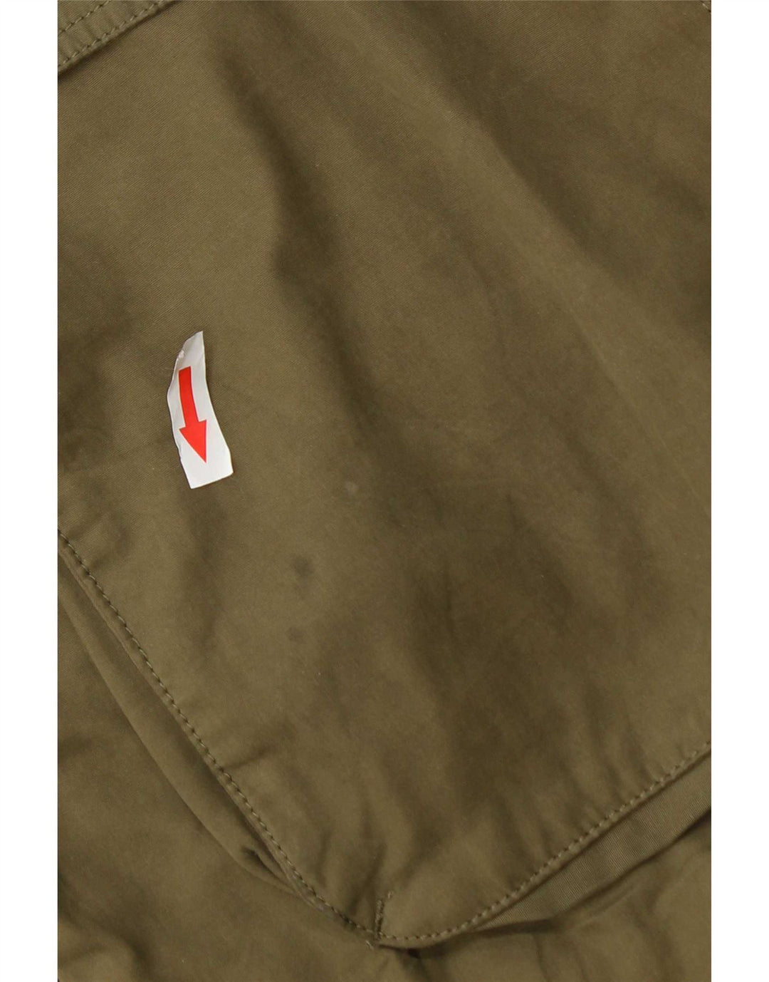 Marks & Spencer Parka à capuche pour femme UK 18 XL Kaki Polyester