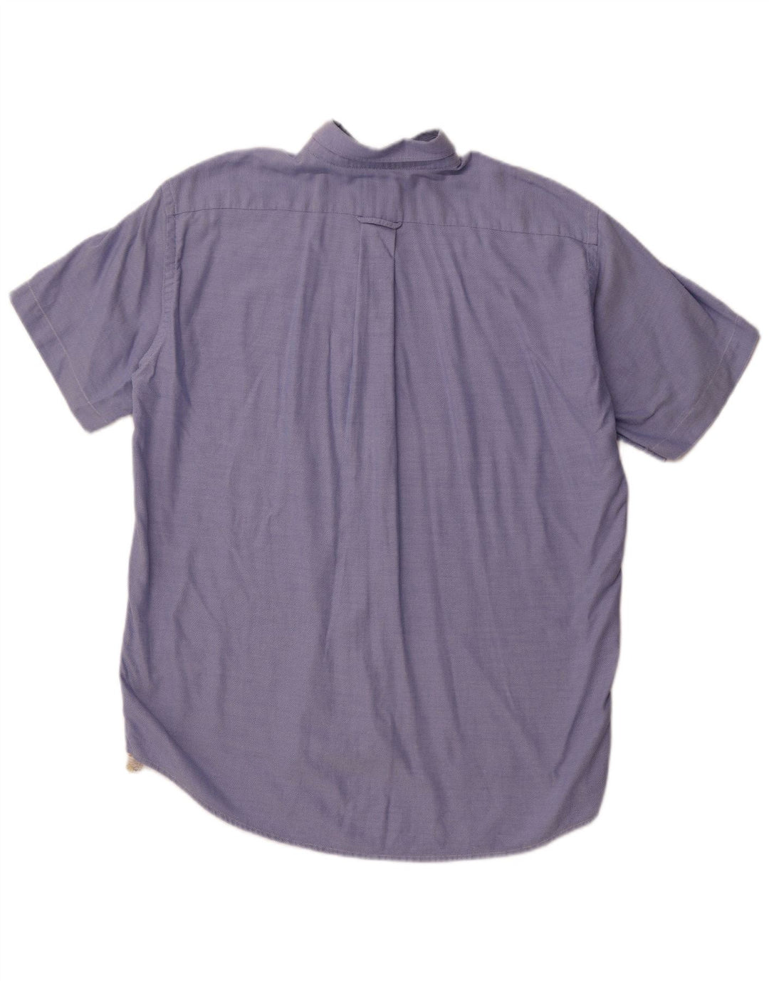 LACOSTE Chemise à manches courtes homme taille 41 grand coton bleu