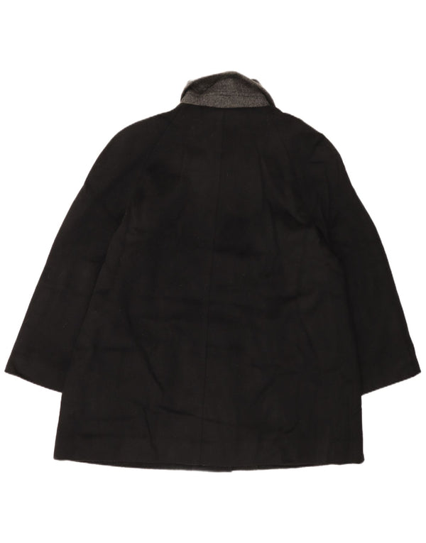 LONDON FOG Pardessus Femme US 18 2XL Laine Noire