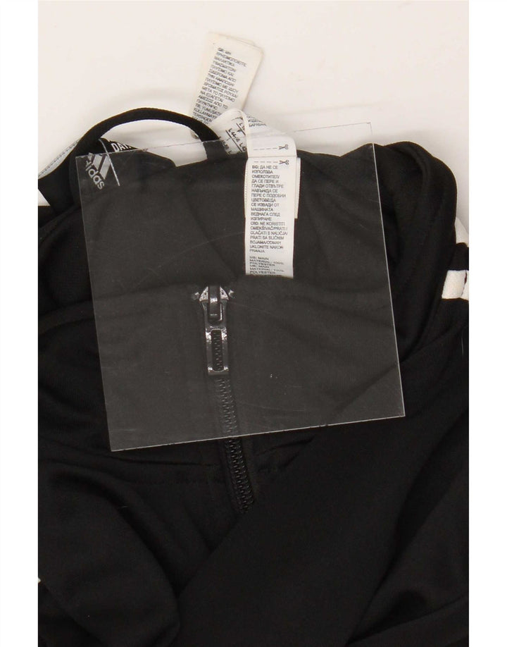 Adidas Veste de survêtement pour femme UK 16/18 Large Noir Polyester