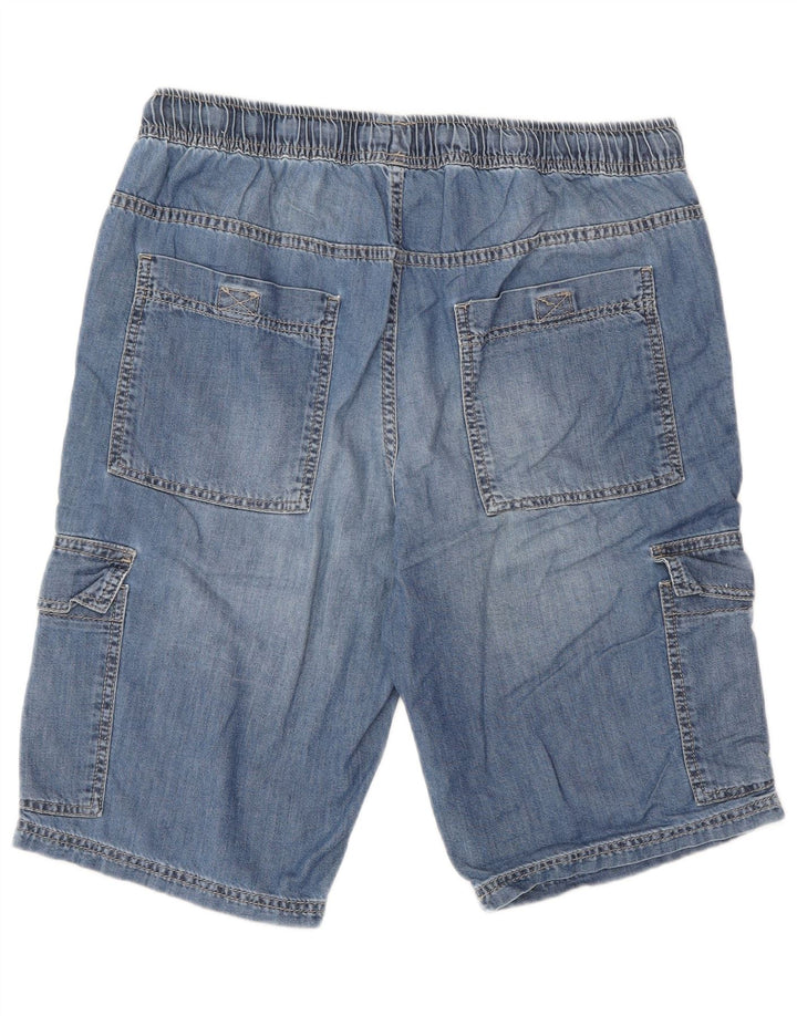 Carrera Short 629 Cargo Denim Homme IT 48 Medium W32 Bleu Coton