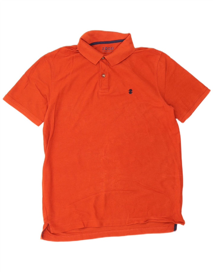 IZOD Polo Homme Grand Orange Coton