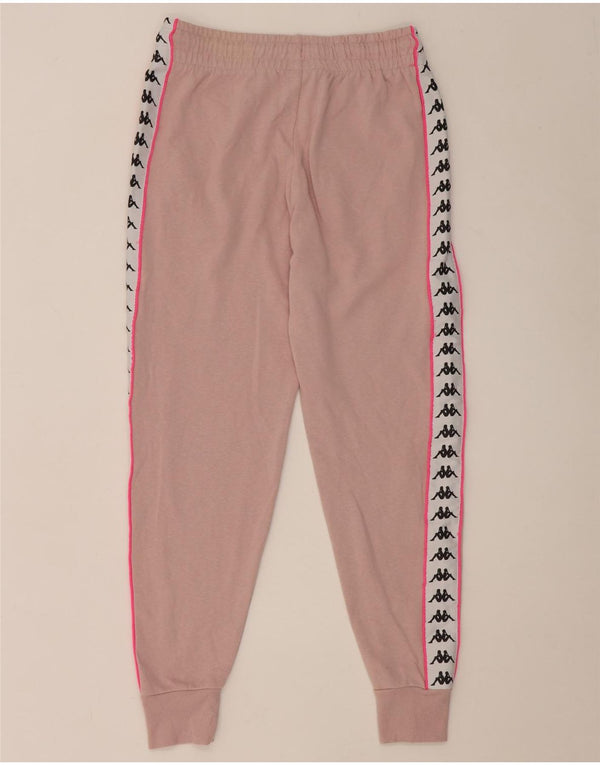 Kappa Pantalon de survêtement pour femme Joggers UK 10 Small Rose Colourblock