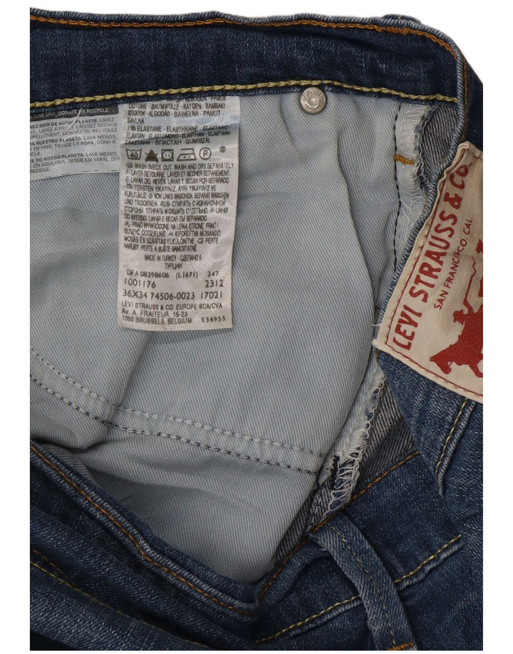 Levi's Jean Droit W36 L34 Homme Bleu Coton