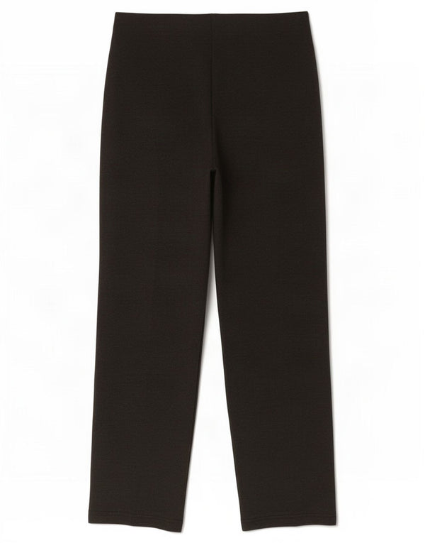Marks & Spencer Pantalon droit décontracté pour femme UK 12 Medium W30 L28 Gris