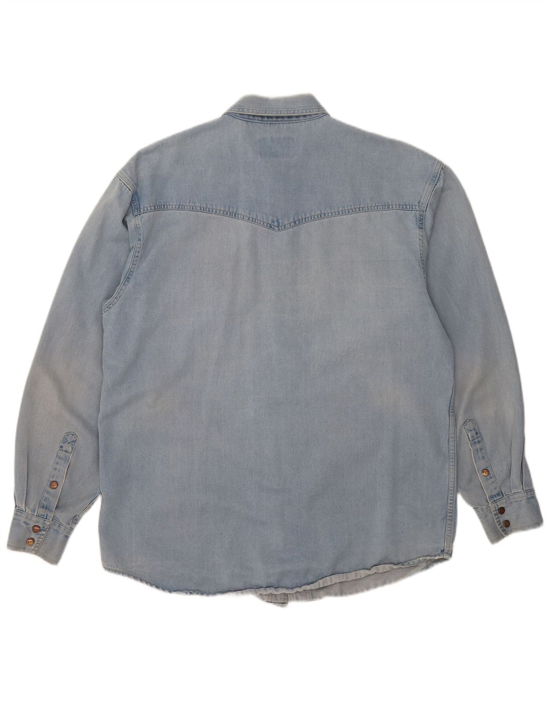 WRANGLER Chemise en Jean Homme Grand Bleu