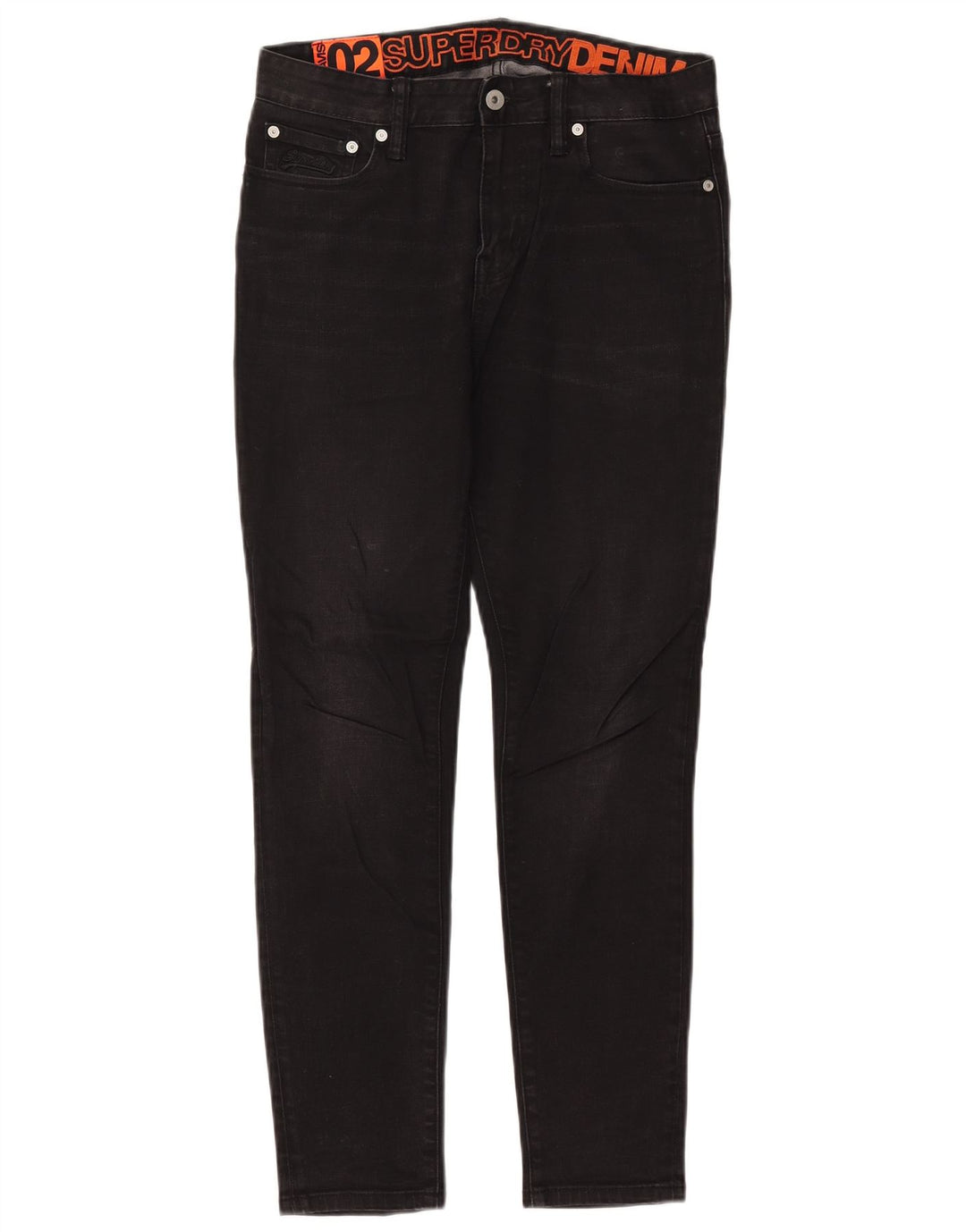 Superdry Jean Skinny W30 L30 Homme Noir Coton