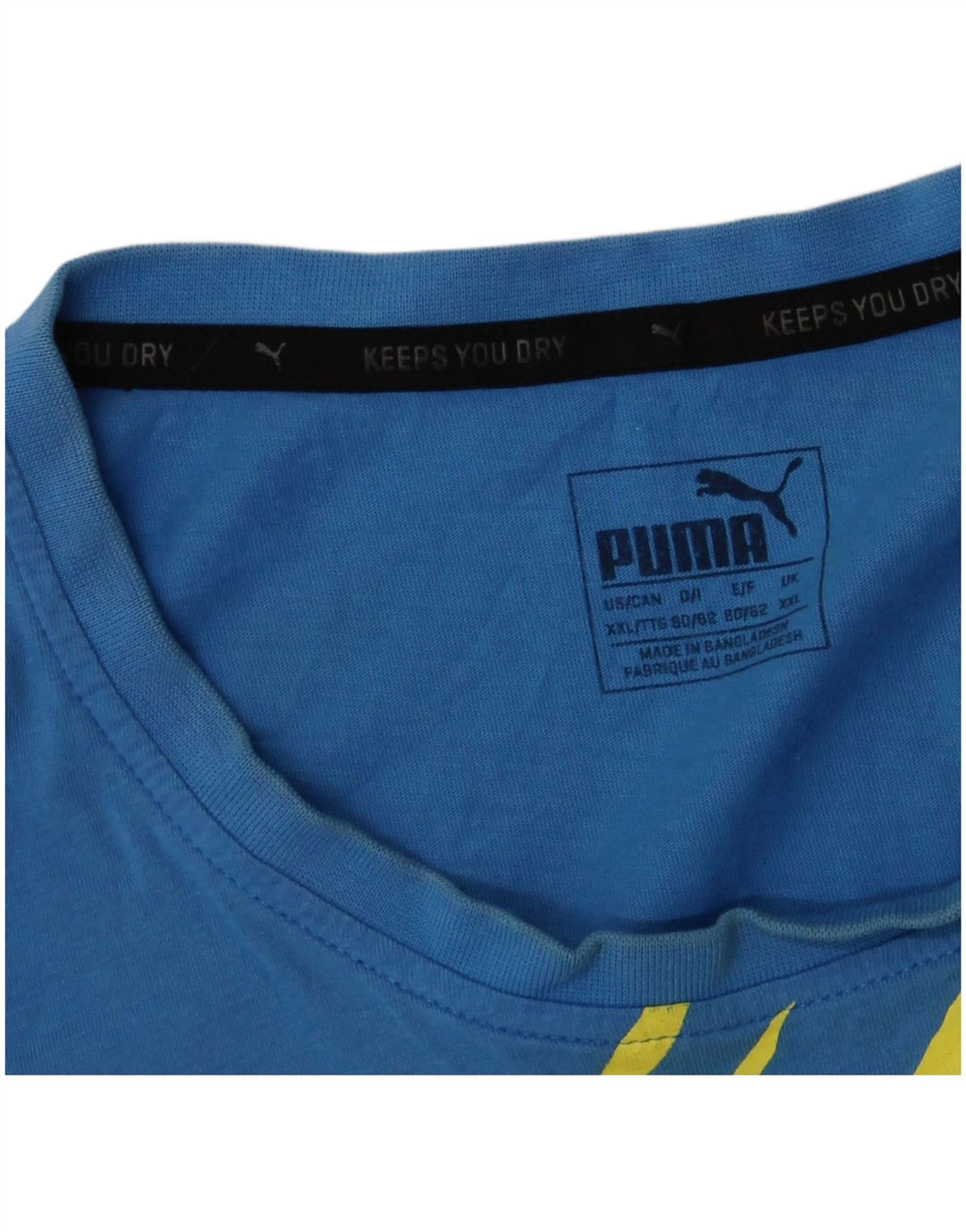 Puma T-shirt graphique pour homme 2XL Bleu