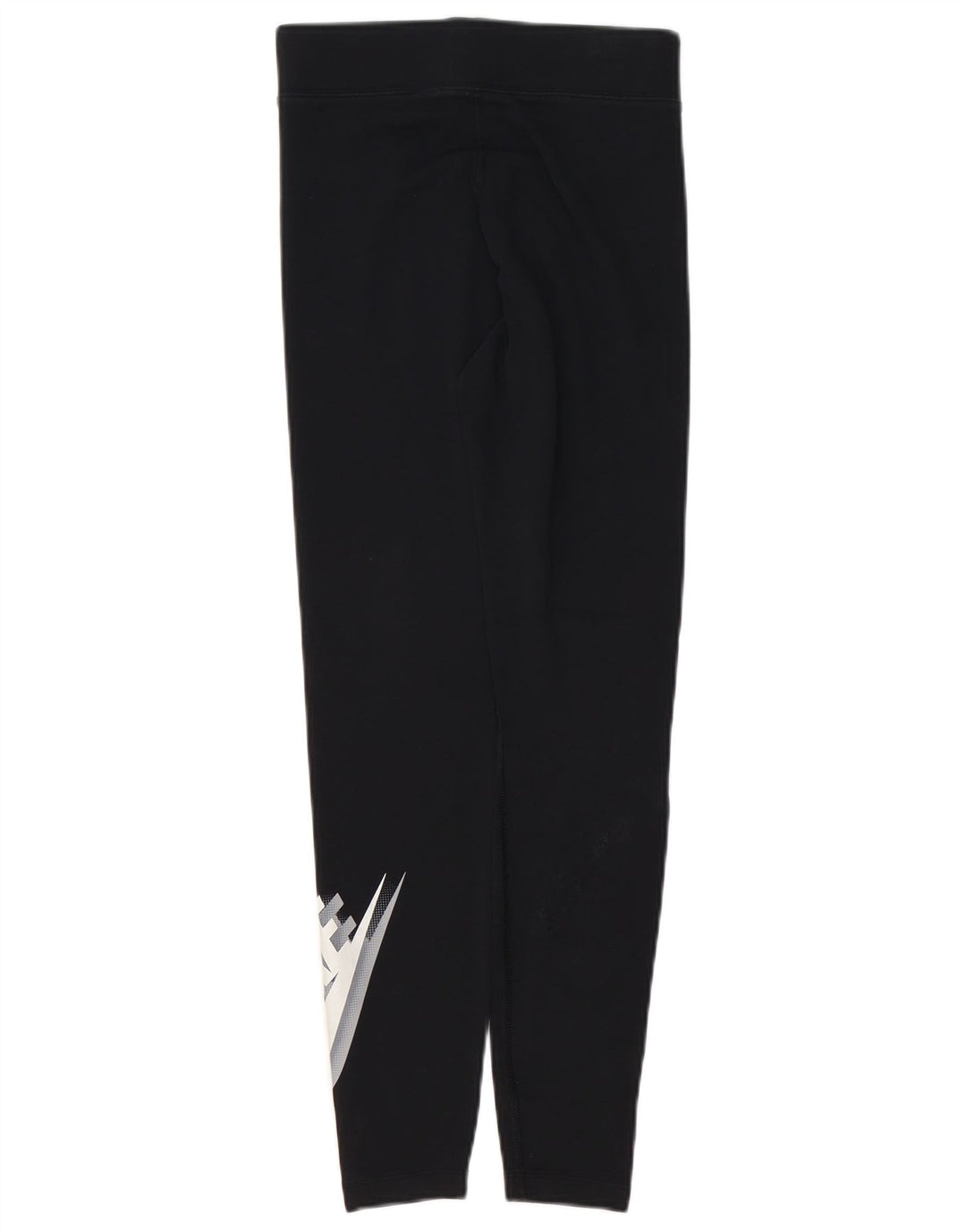 NIKE Legging graphique coupe ajustée pour femme UK 10 Small Noir