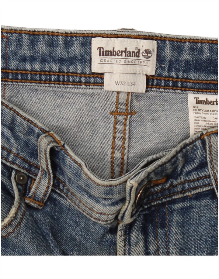 Timberland Jean droit homme W32 L31 bleu coton