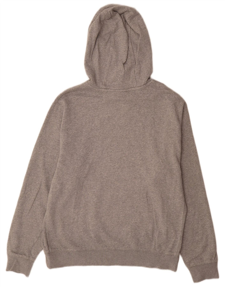 Nike Pull à capuche en coton moucheté gris moyen pour homme