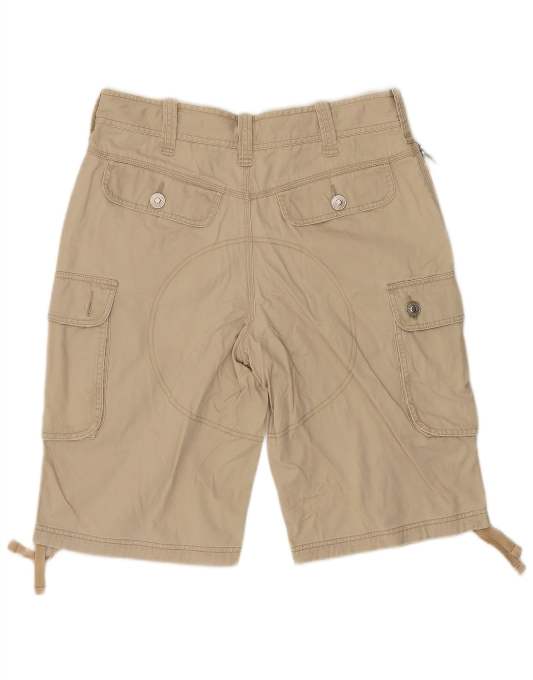 Benetton Short Cargo Homme IT 48 Medium W36 Coton Beige