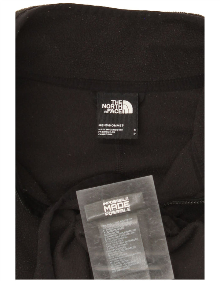 THE NORTH FACE Pull polaire à col zippé pour homme Petit noir Polyester