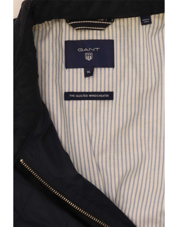 Gant Veste matelassée pour homme UK 42 XL Bleu marine Polyamide