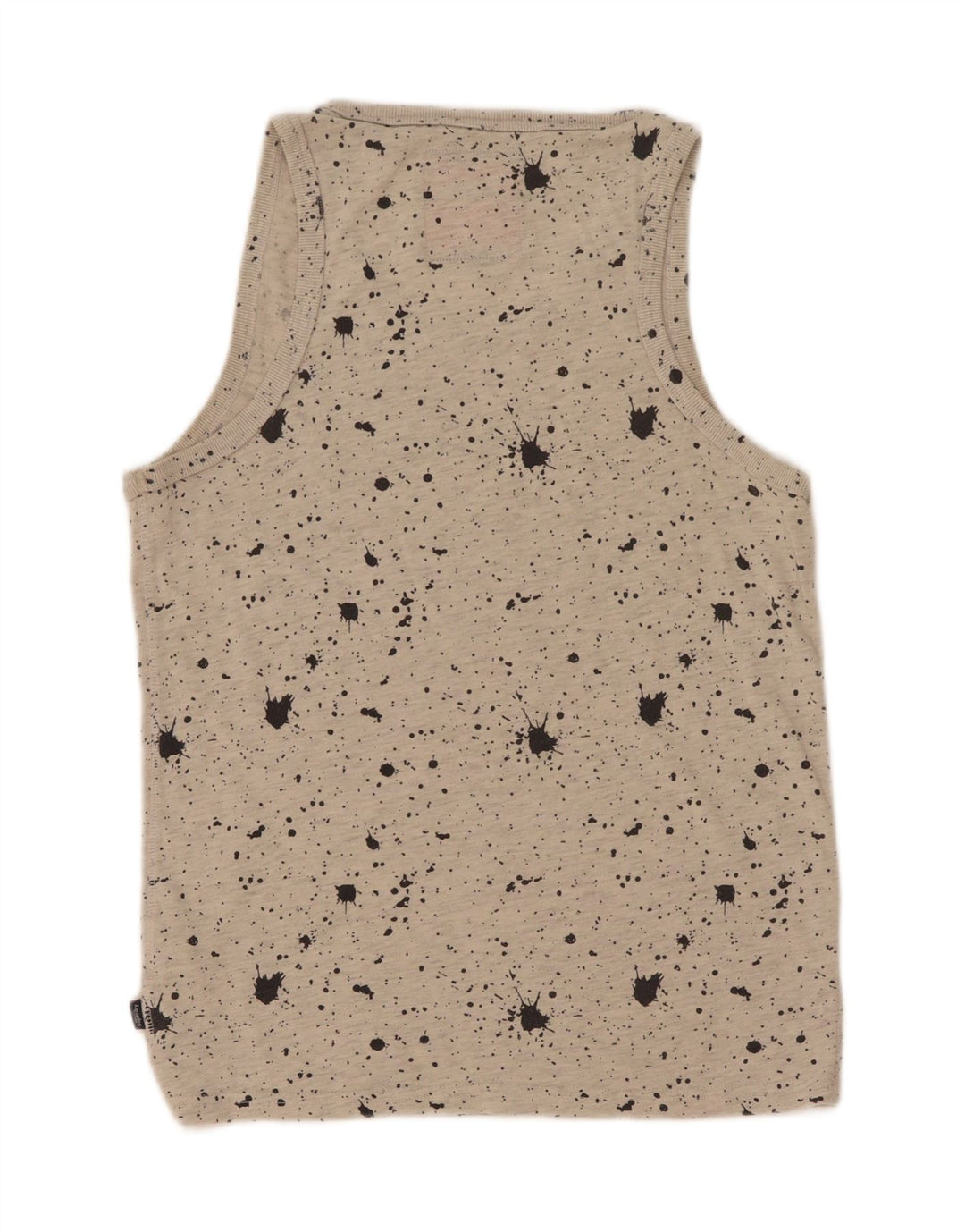 Superdry Débardeur Graphic Homme Petit Gris Spotted Cotton