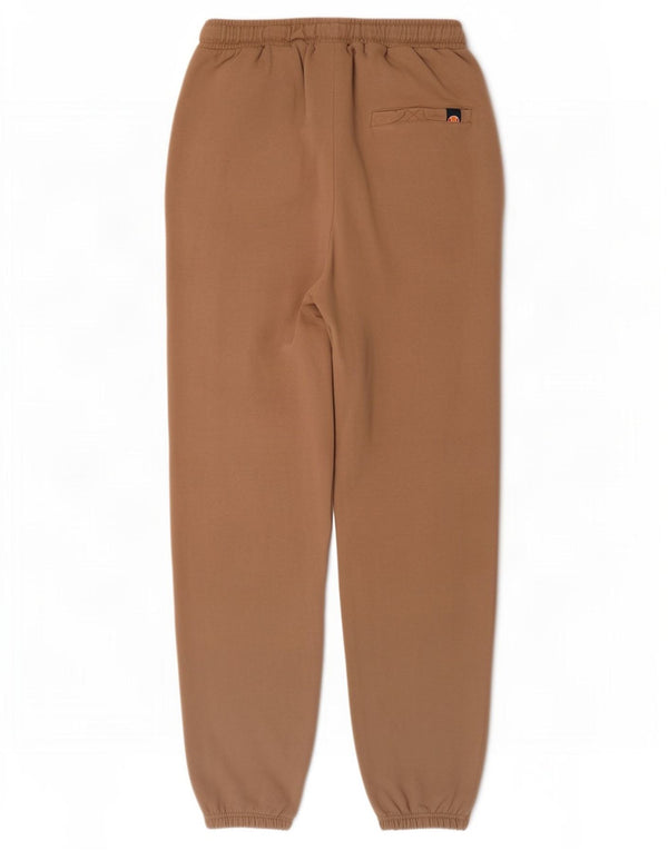 Ellesse Pantalon de survêtement pour femme en coton marron moyen UK 42