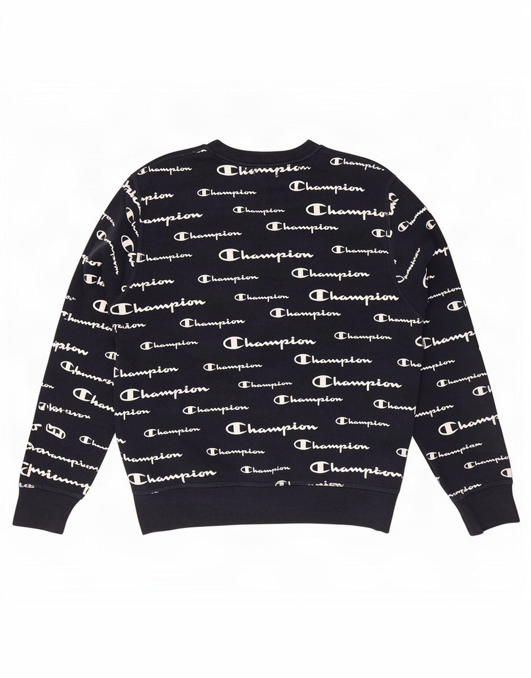 Champion Sweat-shirt graphique pour homme Petit bleu marine Polyester