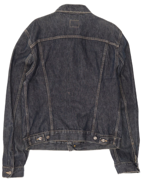 Gas Veste en Jean Homme UK 44 2XL Bleu Marine Coton