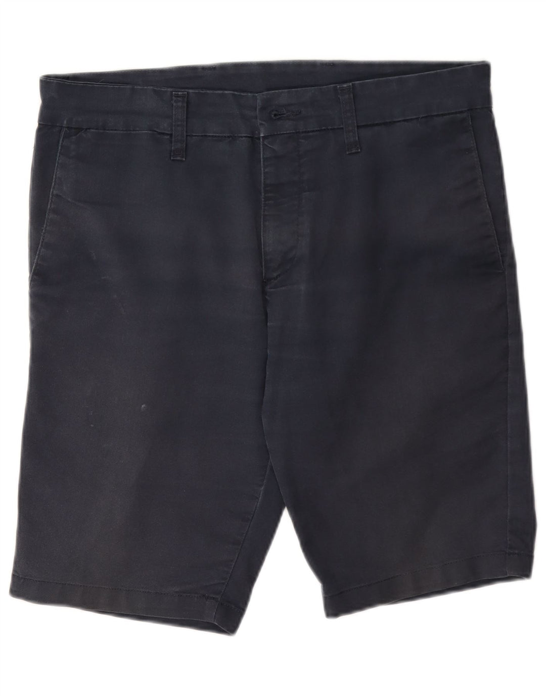 Carhartt Short Chino Homme W33 Bleu Marine Moyen Coton