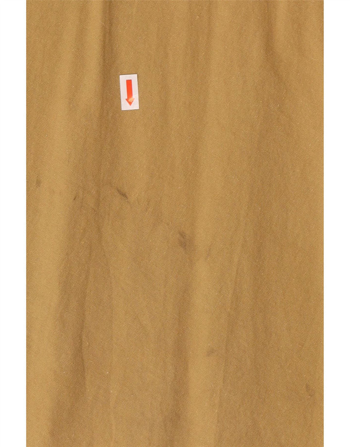 jupe trapèze vintage femme IT 42 coton kaki moyen