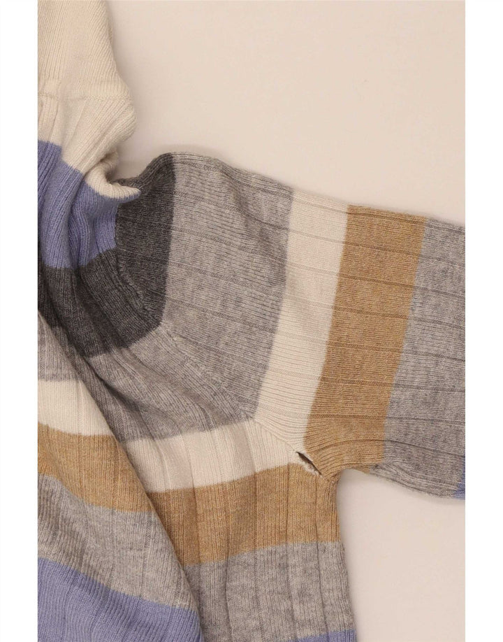 Marks & Spencer Pull col roulé pour femme UK 8 Small Multicolore