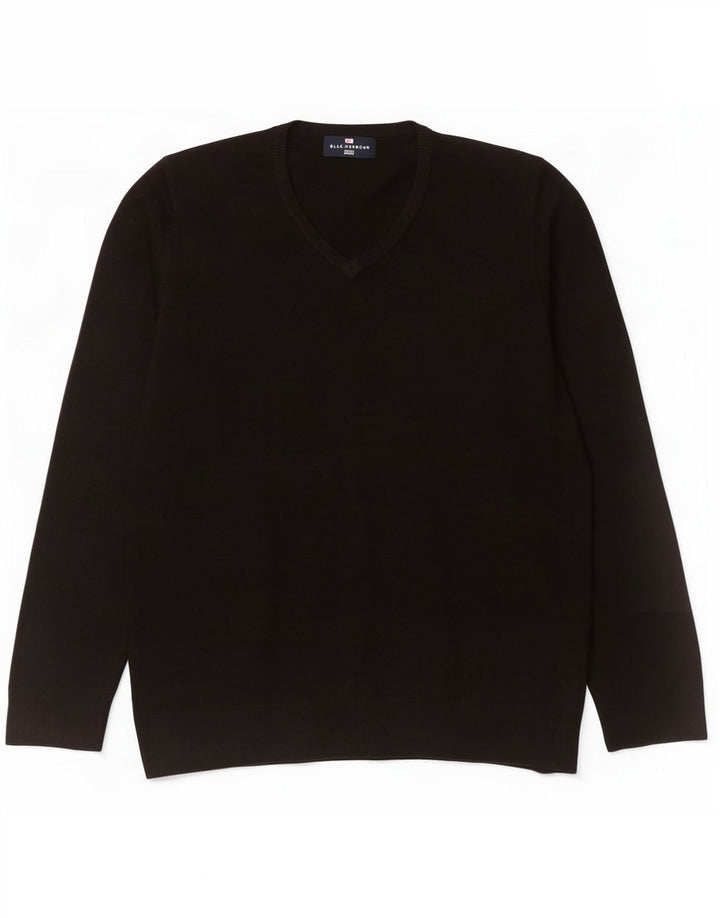 Marks & Spencer Pull Blue Harbor Col V Homme Noir Moyen