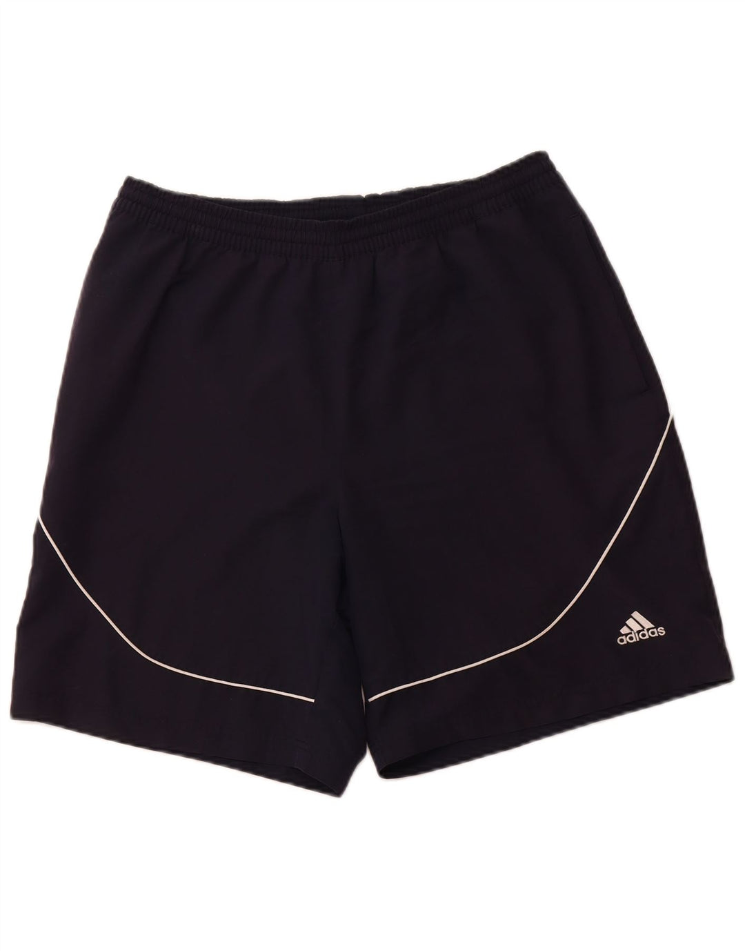 ADIDAS Short de Sport Homme XL Bleu Marine Polyester