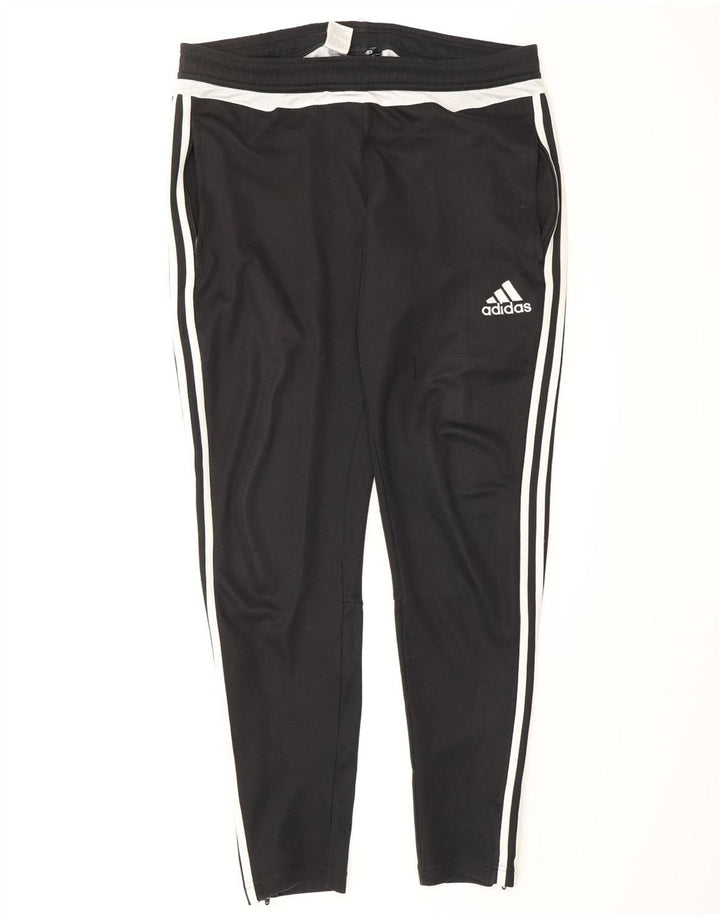 ADIDAS Pantalon de Survêtement Climalite Homme Noir Moyen Colorblock