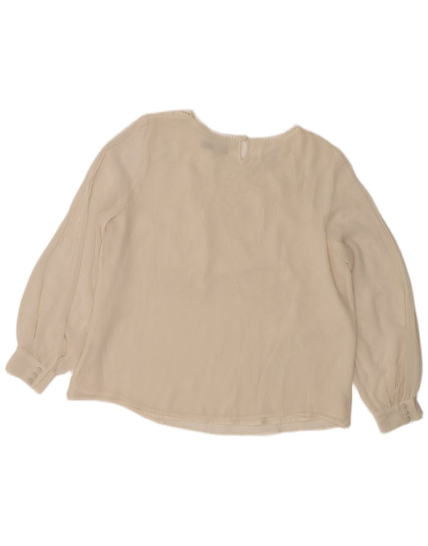 Marks & Spencer Chemisier à manches longues autographe pour femme UK 16 Large Beige