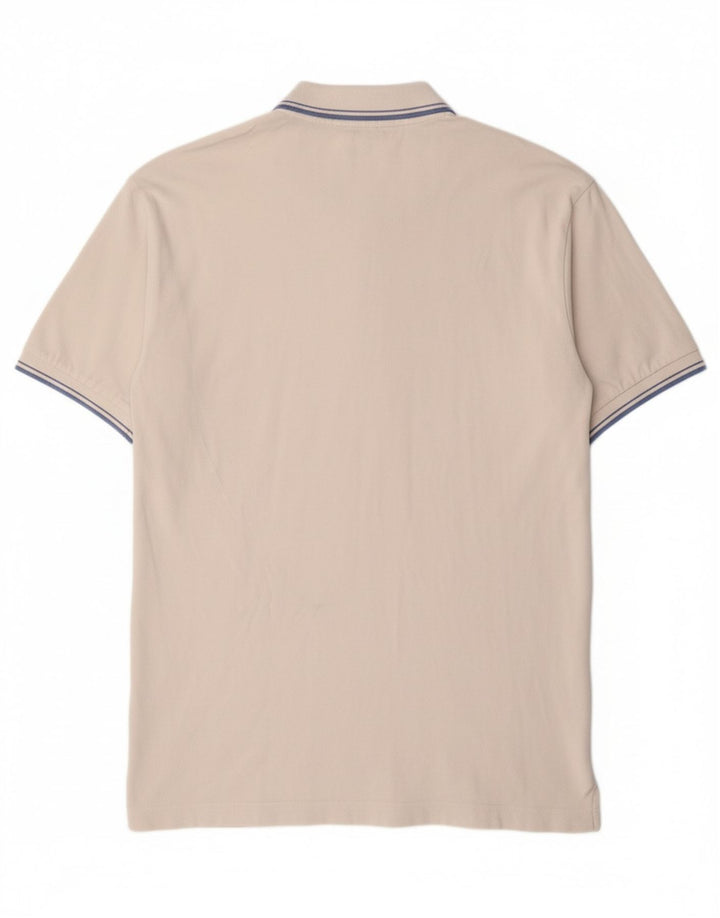 KAPPA Mens Polo Shirt 2XL Off White Cotton