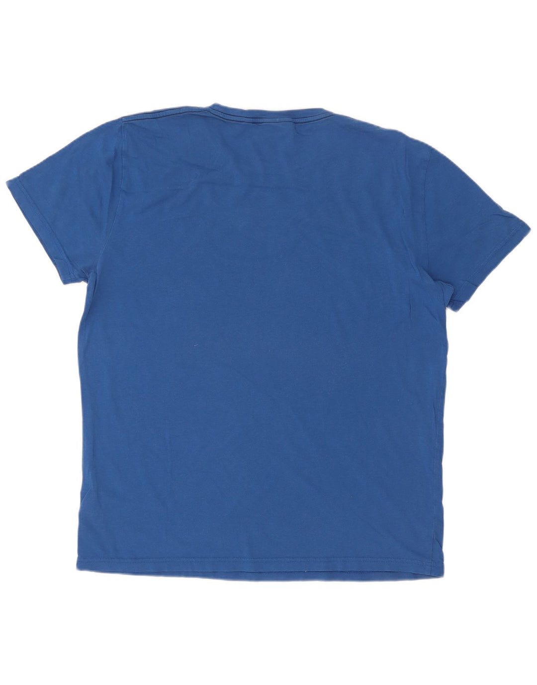 Gant Homme Graphic T-Shirt Top Large Bleu Coton