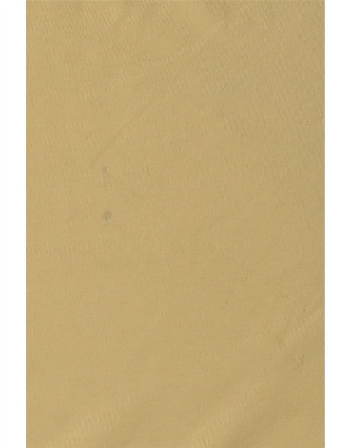 Reiss T-Shirt Top Jaune Moyen Coton Homme