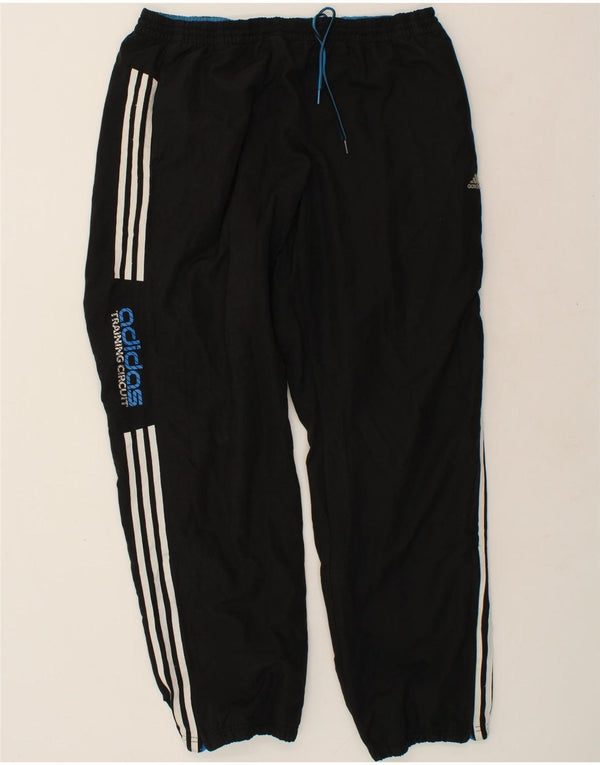 ADIDAS Pantalon de survêtement graphique pour homme Joggers 2XL Noir Polyester