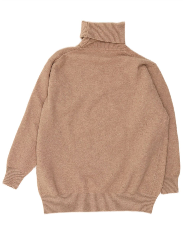 Max Mara Pull week-end à col roulé pour femme Beige moyen UK 12