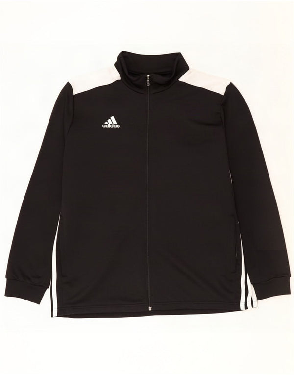Adidas Veste de survêtement pour homme 2XL Noir Colourblock Polyester