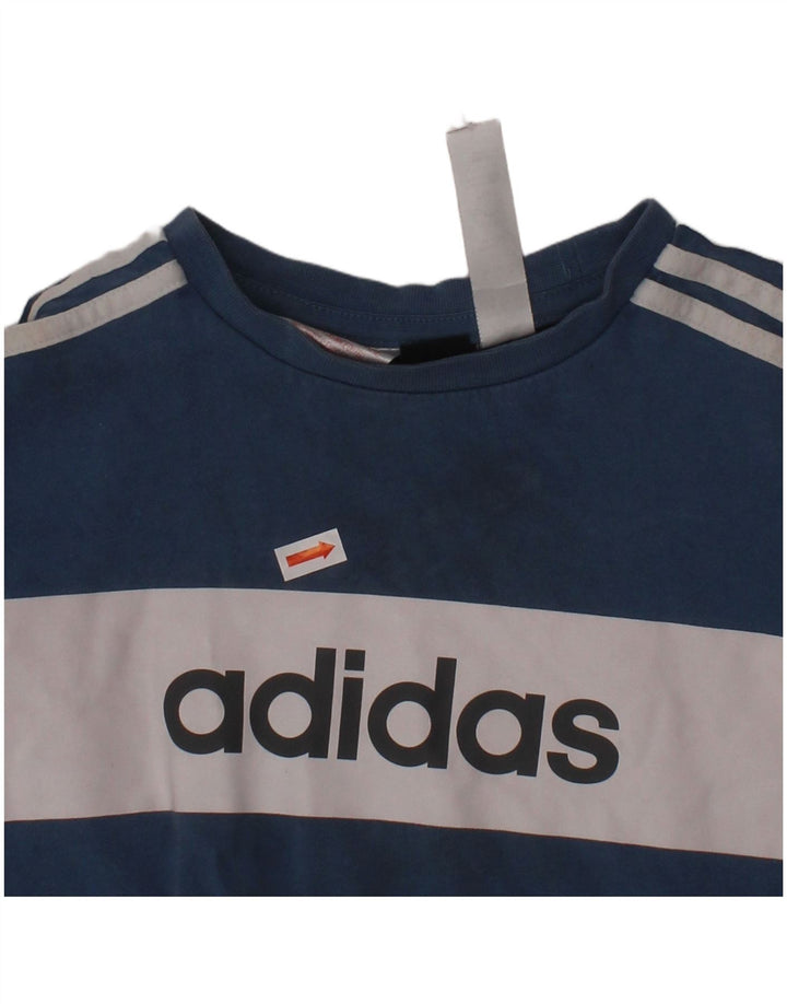 ADIDAS Ensemble 2 Pièces Graphique Garçon 3-4 Ans Coton Colorblock Bleu