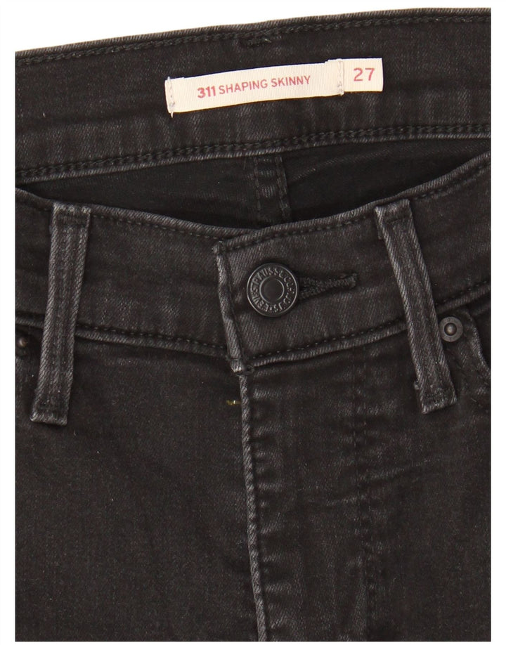 LEVI'S Jean Skinny 311 Shaping Femme Noir W27 L26