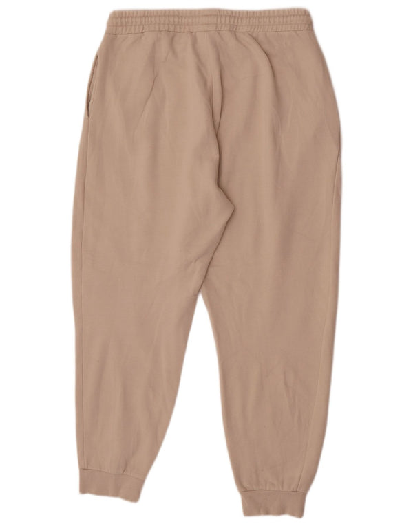 Zara Pantalon de survêtement pour femme Joggers UK 16 Large Beige Coton