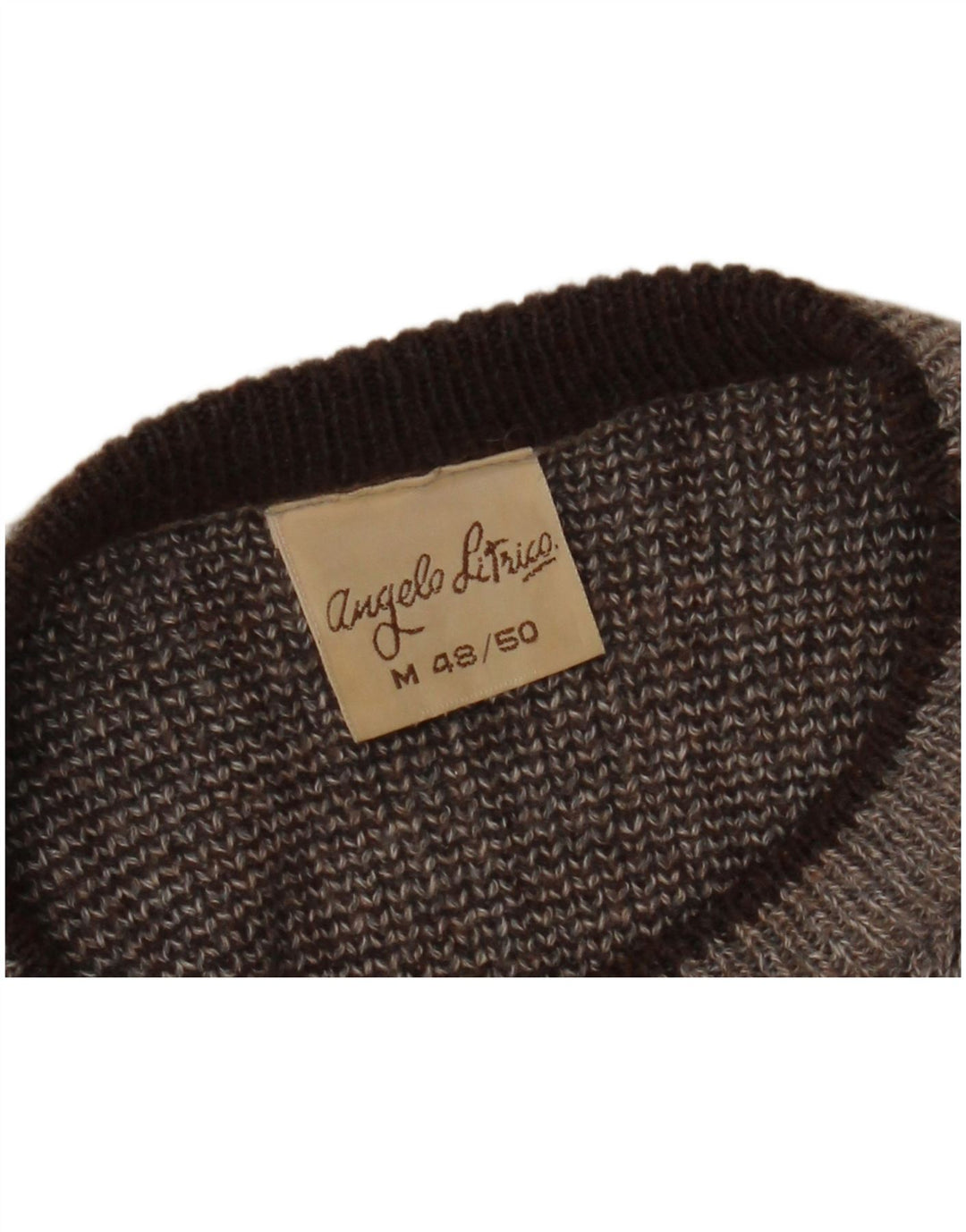 ANGELO LITRICO Pull Col Bateau Homme IT 48/50 Gris Moyen