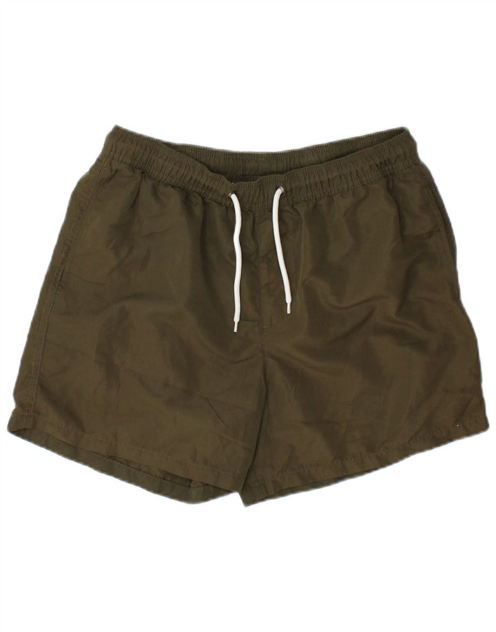 Jack & Jones Short de Bain Homme Kaki Moyen Polyester